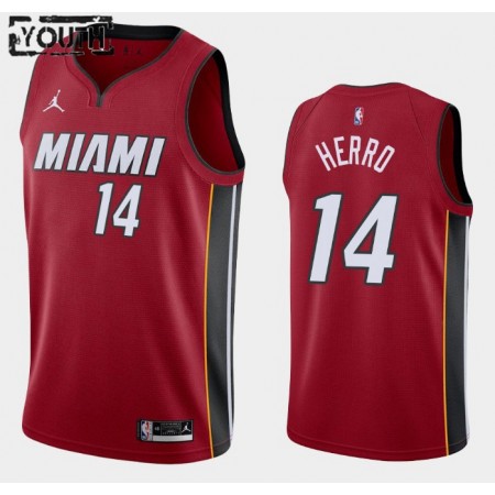 Kinder NBA Miami Heat Trikot Tyler Herro 14 Jordan Brand 2020-2021 Statement Edition Swingman